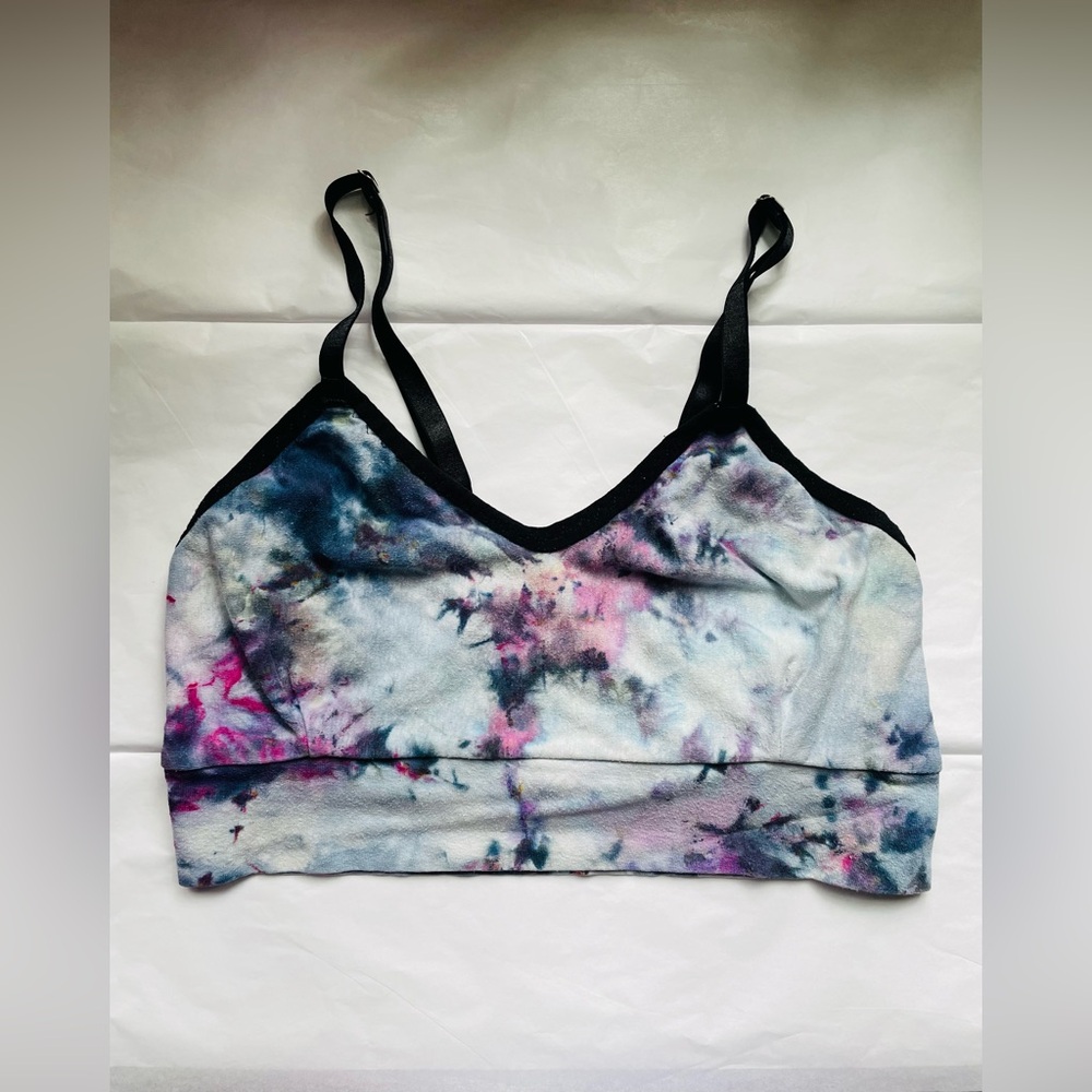 Organic Cotton Ice Dye Bra Size Medium